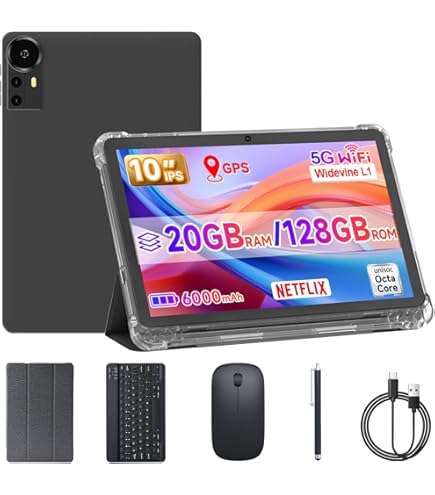 Amazon.com : Tablet 2 in 1 Tablets 10 inch Android 15 Tablet Set